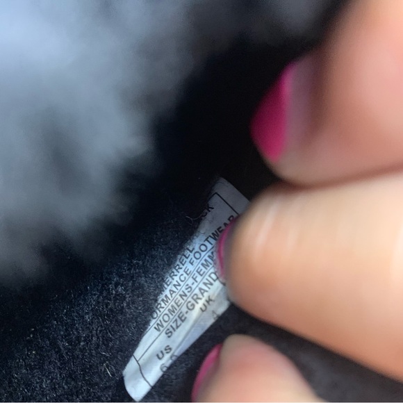 Merrell Primo Chill Womens Black Suede Faux Fur Lined Slide Clogs Shoes US 6.5 - Picture 8 of 8